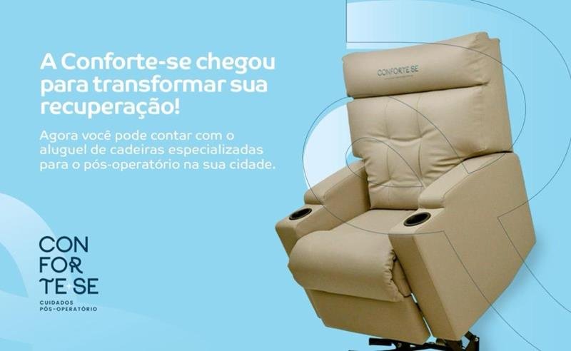 Locação de poltronas para pós operatório em Boa Vista: conforto inteligente para uma recuperação segura