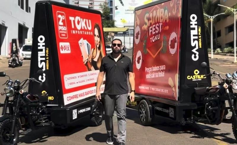 Media & Publi: Diego Castillo revoluciona o marketing itinerante no mercado de entretenimento do Paraguai