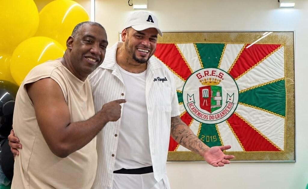 Cacau Júnior visita a Grande Rio e prepara novo audiovisual de samba e pagode